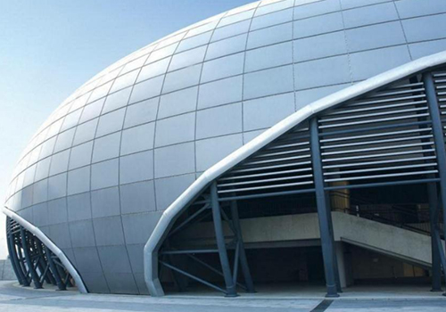 Why do modern buildings use aluminum veneers? Why do modern buildings use aluminum veneers?